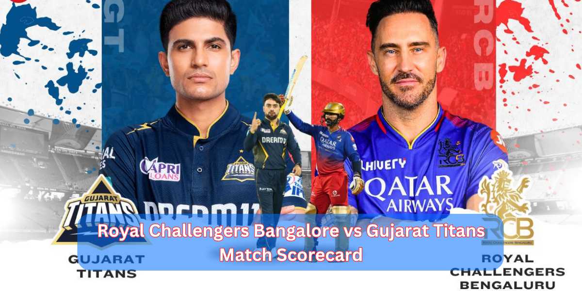 Royal Challengers Bangalore vs Gujarat Titans Match Scorecard: H-2-H records and Stats