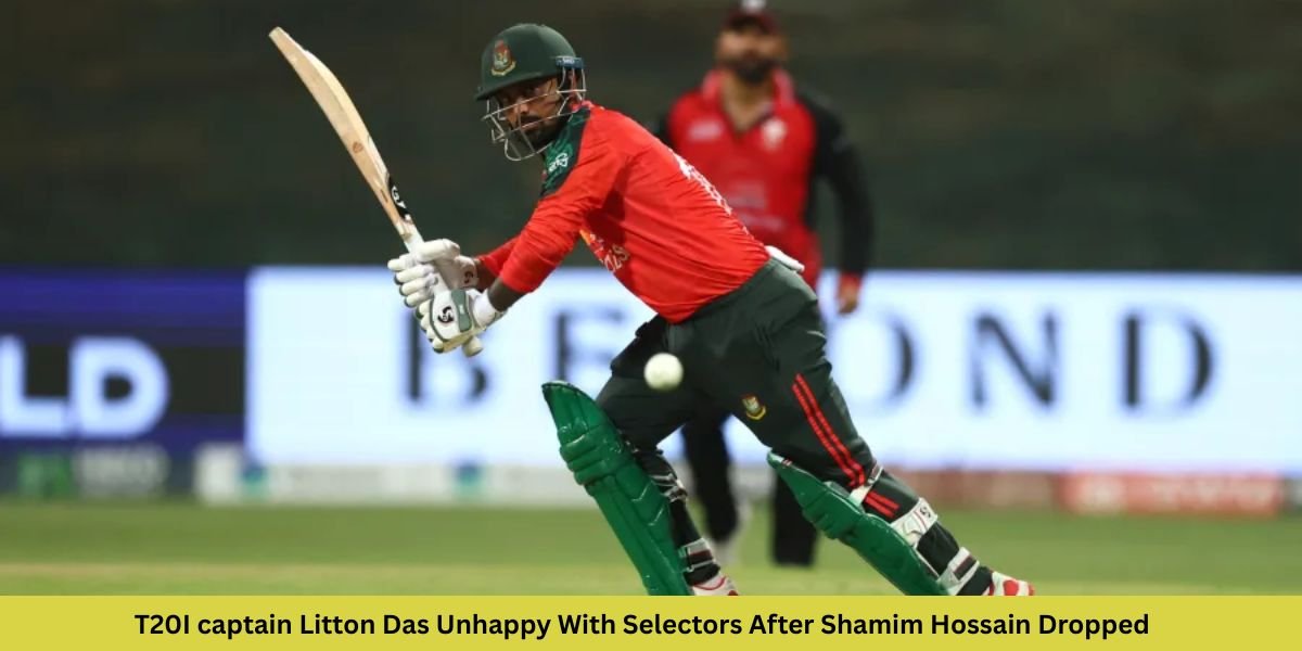 T20I captain Litton Das